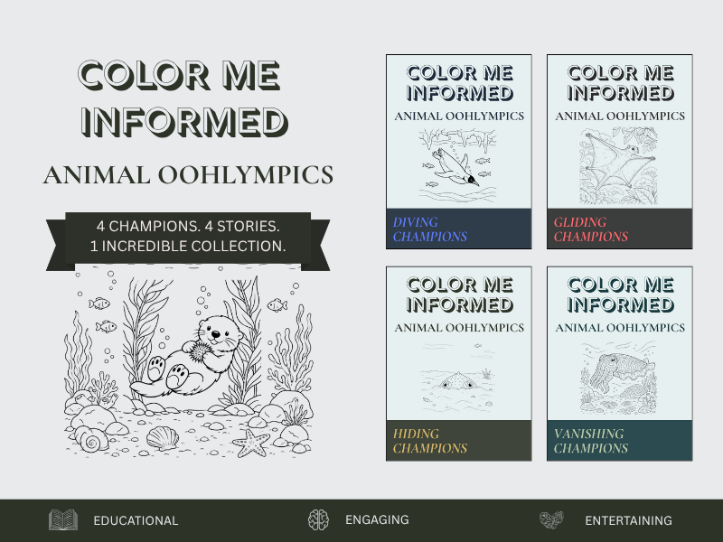 Color Me Informed: Animal Oohlympics